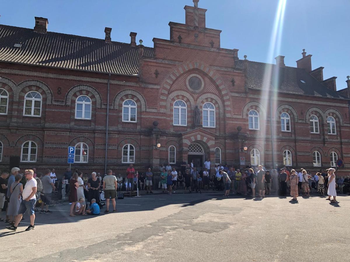 Huset ved springvandet Randers Eksteriør billede