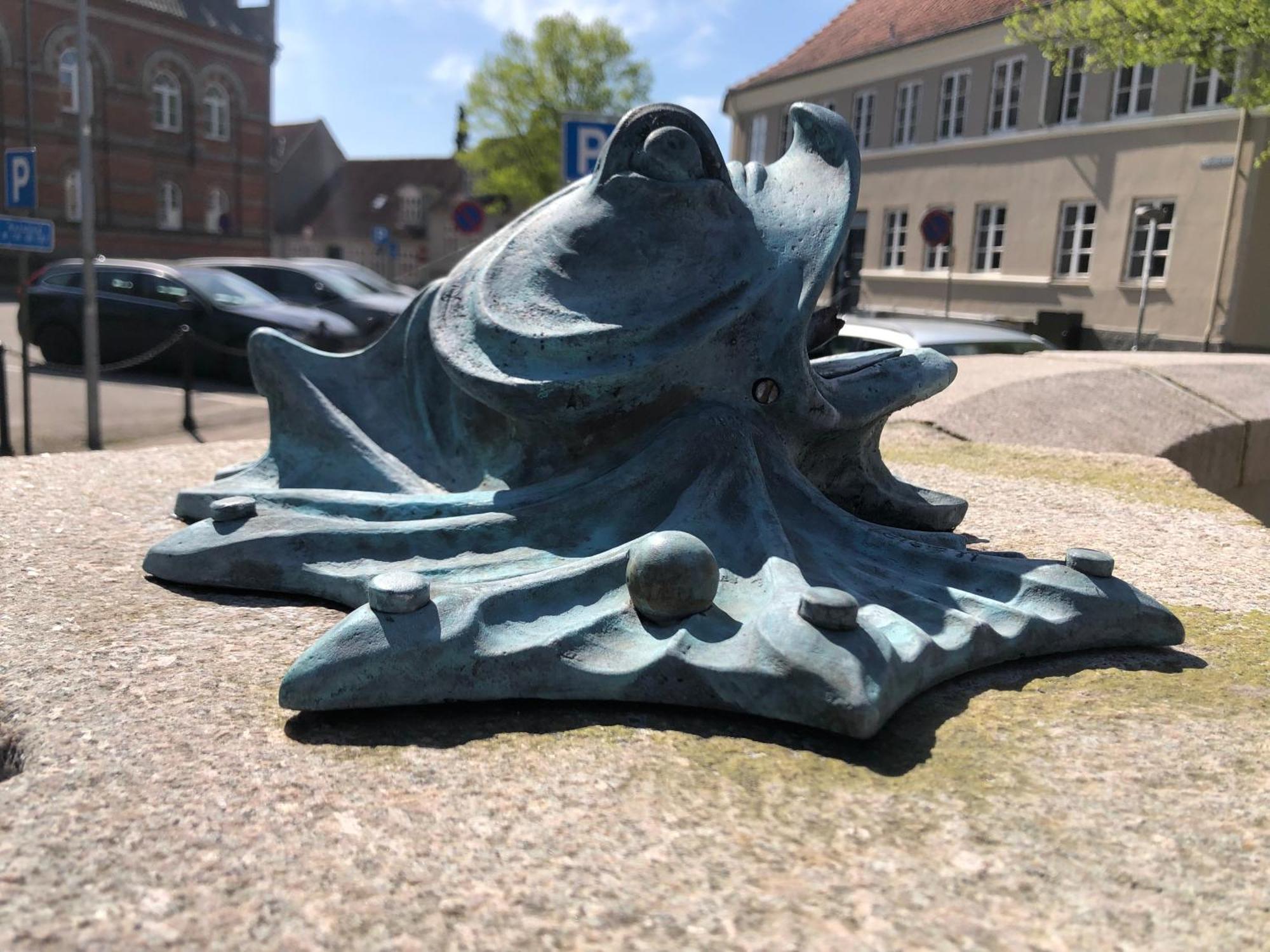 Huset ved springvandet Randers Eksteriør billede